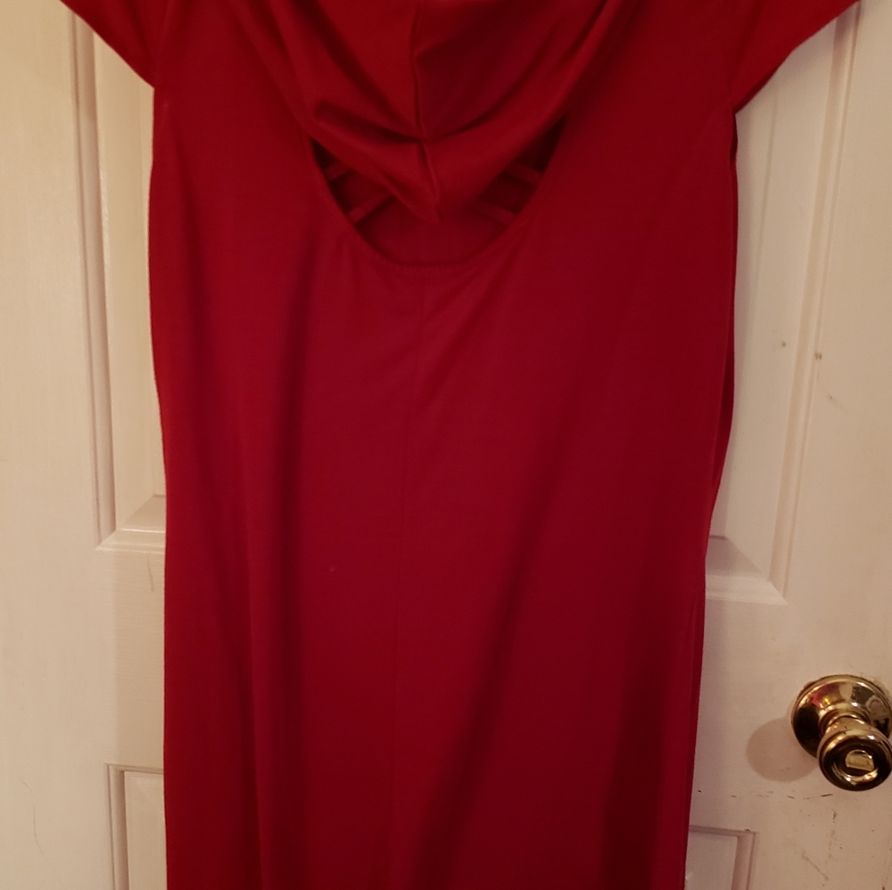Red dress